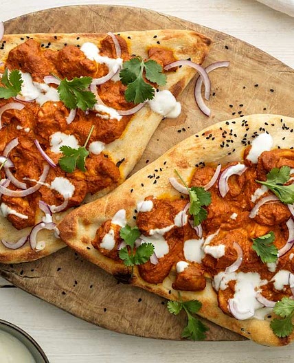 Chicken Tikka Flatbreads
