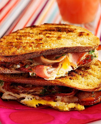 Breakfast jaffle