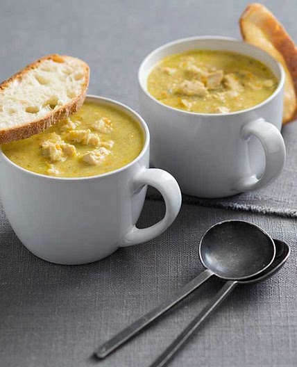 "Hug in a mug" chicken soup