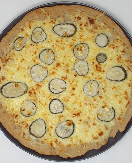 Dill Pickle and Feta Pizza