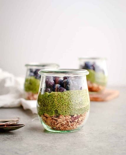 Matcha Chia Pudding