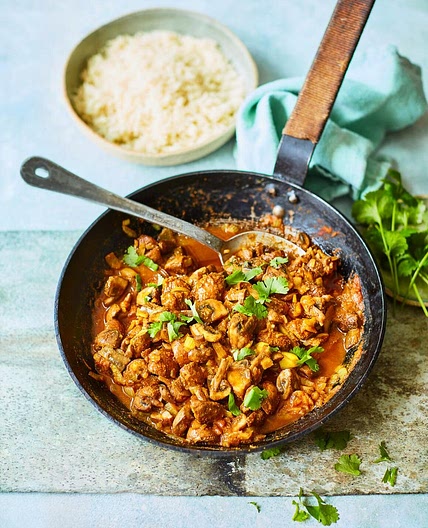 Mushroom bhaji