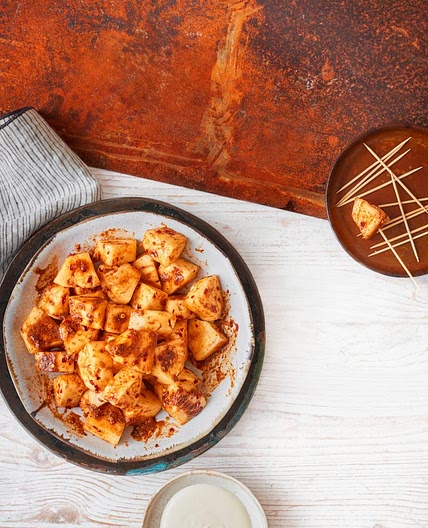 Pineapple chaat