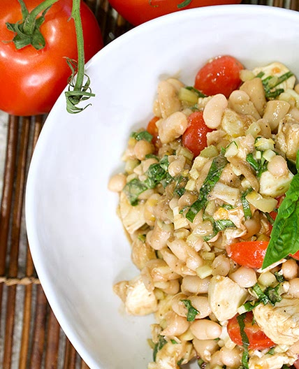 White Bean Caprese Salad - mds.CulinaryMedicine.org