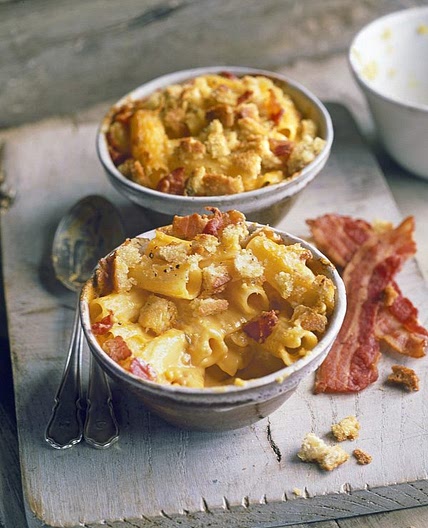 Mac 'n’ cheese with bacon