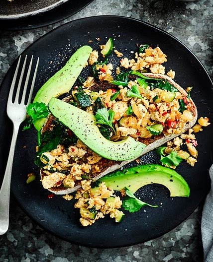 Scrambled tofu