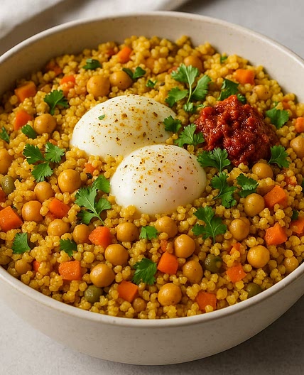 Microwave Moroccan Couscous