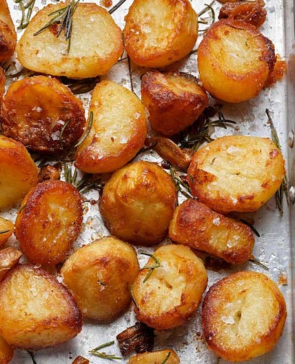 Roast Potatoes with Rosemary and Garlic