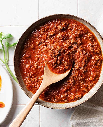 Chunky bolognese