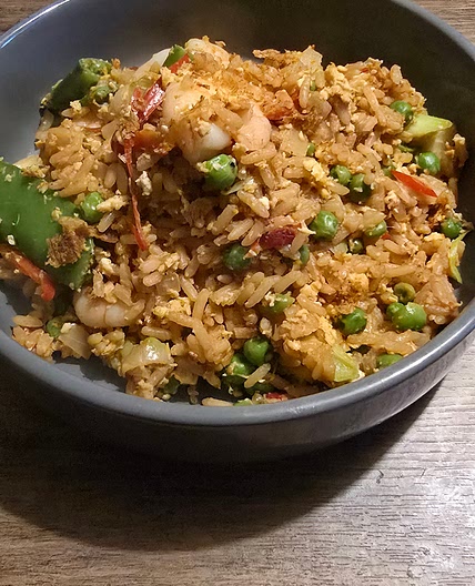 Prawn fried rice