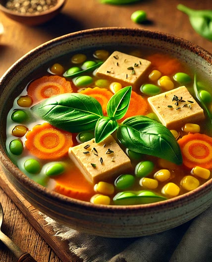 Lemongrass & Thai Basil Miso Soup