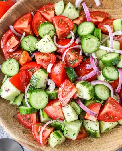 Cucumber Tomato Salad