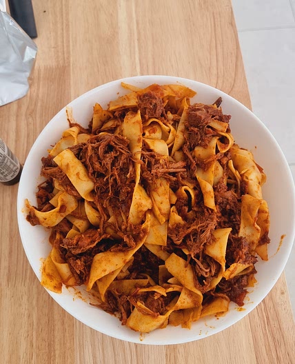 🍝 Slow cooked beef ragu