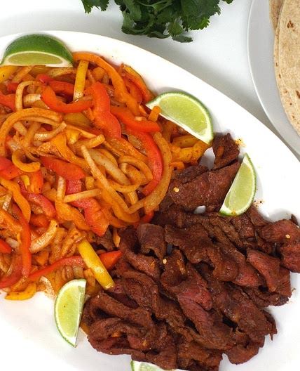Sheet Pan Steak Fajitas