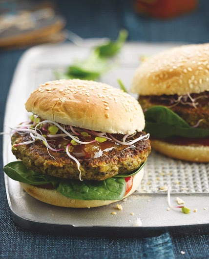 Champignon-notenburgers