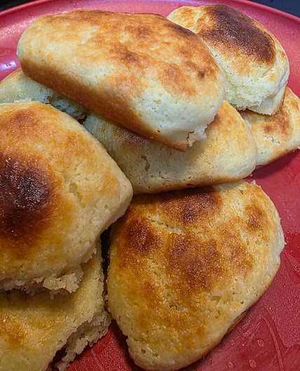 Coconut Flour Protein Yogurt Biscuits