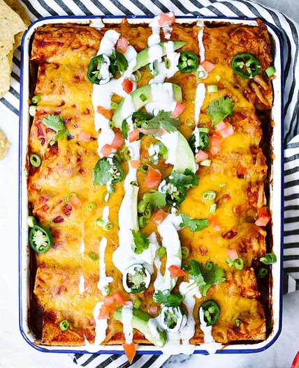 The Best Chicken Enchilada Recipe