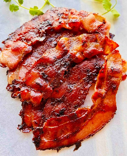 Honey Cayenne Candied Bacon