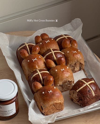 Miffy Hot Cross Buns.