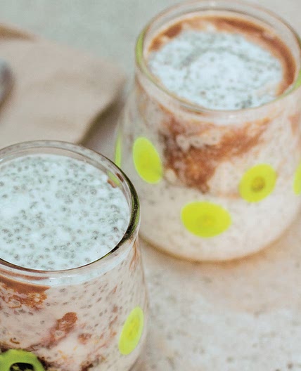 Chia Seed Pudding with Cinnamon and Maple Syrup