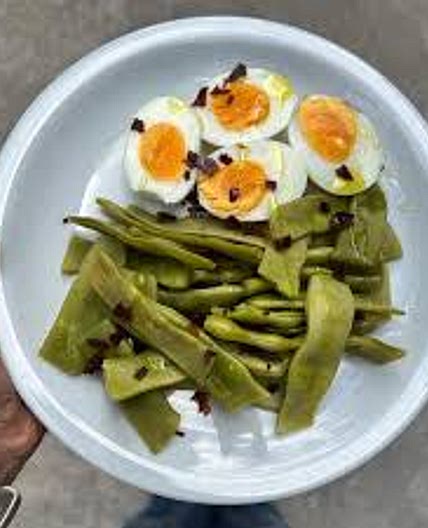 Ensalada de Chaucha y Huevos