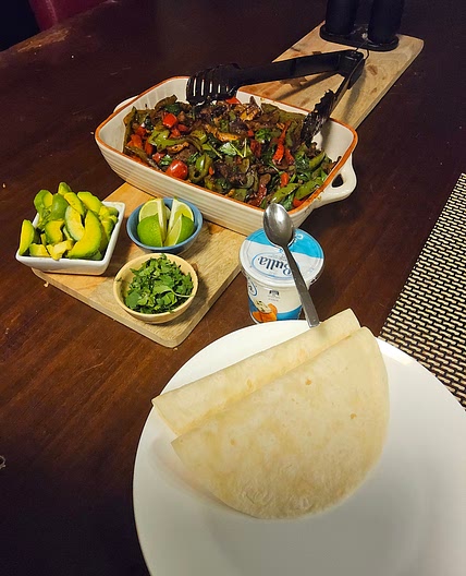 Beef Fajitas