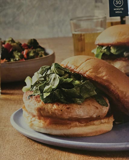 Ginger Chicken Burgers