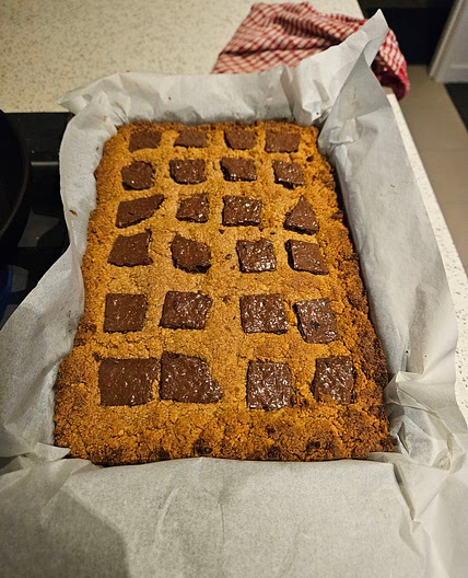 Dense Biscoff Slice
