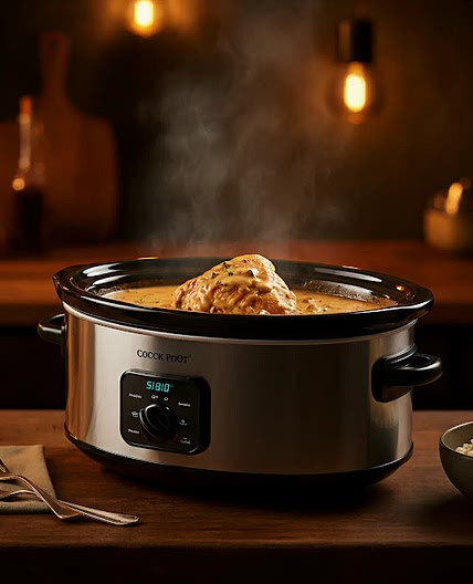 Easy Slow Cooker Smothered Chicken Recipe