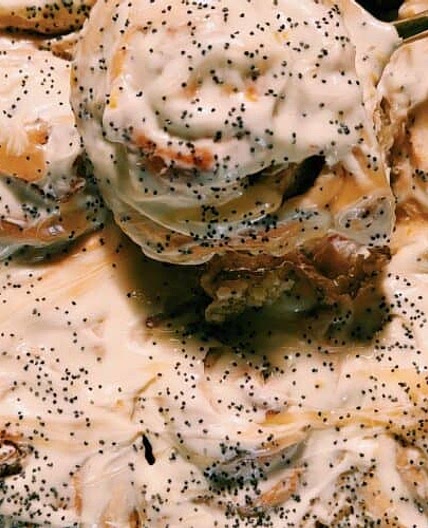 Lemon Poppyseed Sticky Buns- The BEST Lemon Rolls