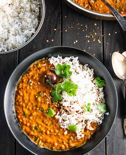 Coconut Lentil Curry Recipe