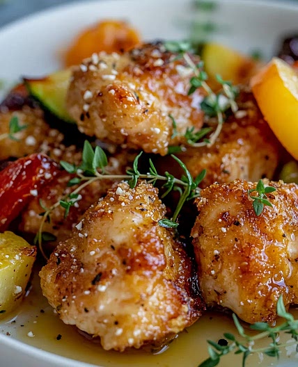 Crispy Hot Honey Feta Chicken Recipe