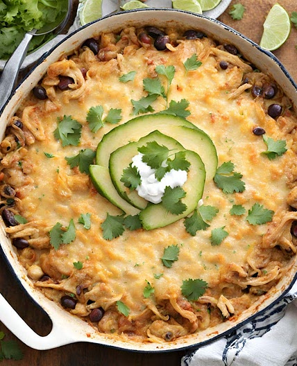 Mexican Chicken Casserole: Easy & Flavorful!