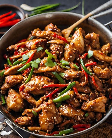 Szechuan Chicken Recipe - Spicy and Delicious