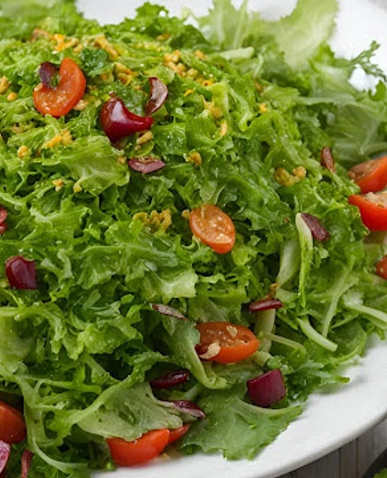 Sizzling Tadka Salad - Indian Spices and Fresh Crunch