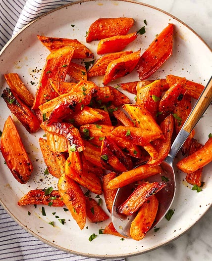 Easy Roasted Carrots 