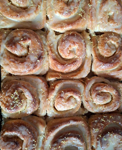 Vegane Zitronenschnecken