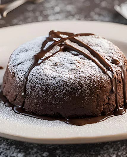Decadent Chocolate Mochi Lava Cake