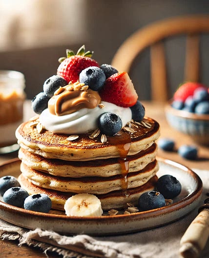 Banana Oat Pancakes — Everyday & Brunch Glow-Up