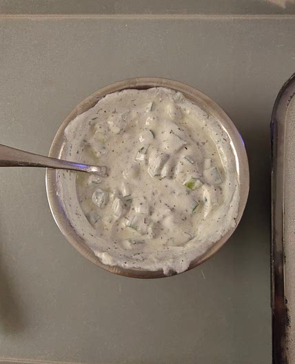 Greek Yogurt with Cucumber