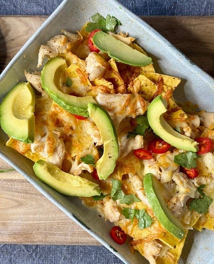Air Fryer Nachos