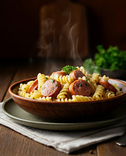 Bratwurst Pasta Recipe - Creamy, Savory & Easy to Make