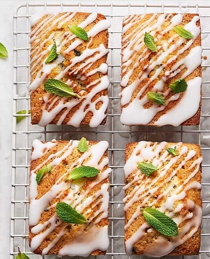 Lemon & mint financiers