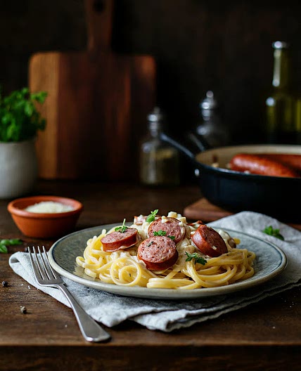 Leftover Bratwurst Pasta Recipe – Delicious & Budget-Friendly