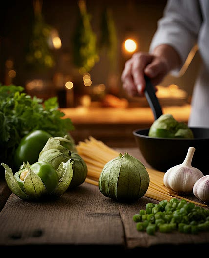 Creamy Tomatillo Pasta Recipe | Easy Weeknight Dinner