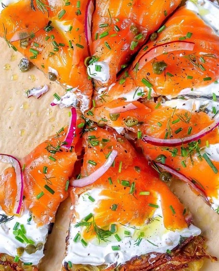Zalm rösti 