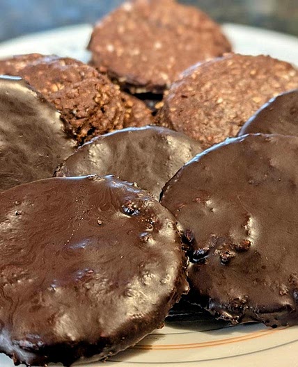 Homemade Thin Mint Cookies