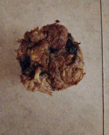 Air fryer blueberry muffins