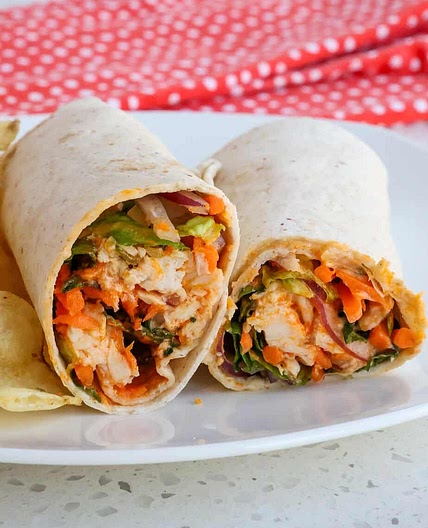 Buffalo Chicken Wrap Recipe