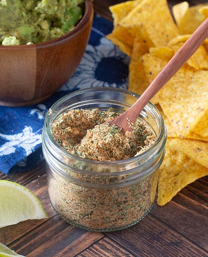 Homemade Guacamole Seasoning Recipe